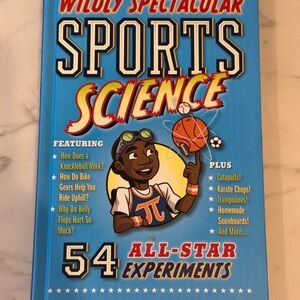 Sports Science Kids Book Experiments Middle School Basketball Hockey Football